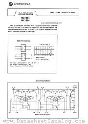 MC1014 datasheet pdf Motorola