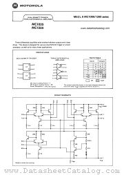 MC1035 datasheet pdf Motorola