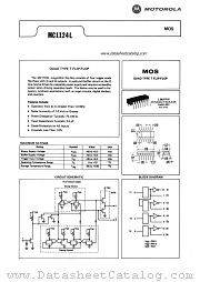 MC1124L datasheet pdf Motorola