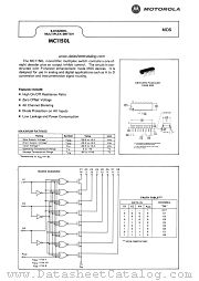 MC1150L datasheet pdf Motorola