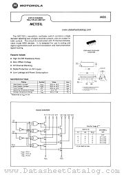 MC1151L datasheet pdf Motorola