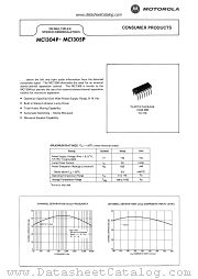 MC1305P datasheet pdf Motorola