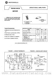MC1520 datasheet pdf Motorola