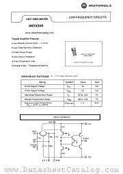 MC1524G datasheet pdf Motorola