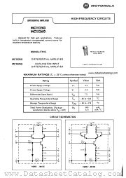 MC1526G datasheet pdf Motorola