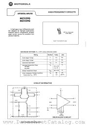 MC1529 datasheet pdf Motorola