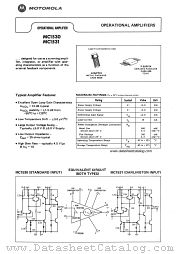 MC1531F datasheet pdf Motorola