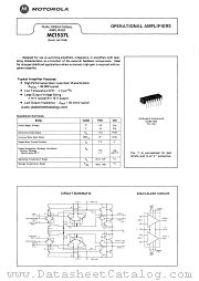 MC1537L datasheet pdf Motorola