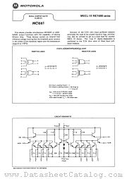 MC1661 datasheet pdf Motorola