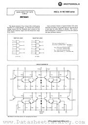 MC1665 datasheet pdf Motorola