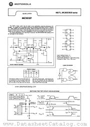 MC1813P datasheet pdf Motorola