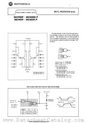 MC1800F datasheet pdf Motorola