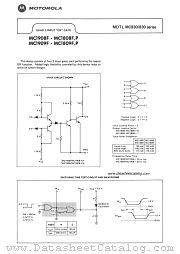 MC1809F datasheet pdf Motorola