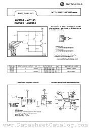 MC2105 datasheet pdf Motorola
