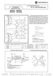 MC2013 datasheet pdf Motorola