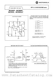 MC3003F datasheet pdf Motorola