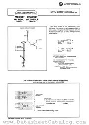 MC3030F datasheet pdf Motorola