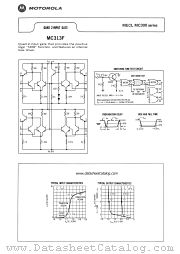 MC313F datasheet pdf Motorola