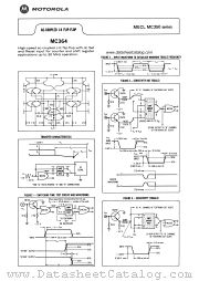 MC364 datasheet pdf Motorola