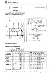MC365 datasheet pdf Motorola