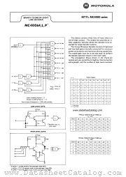 MC4006F datasheet pdf Motorola
