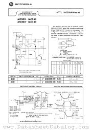 MC503 datasheet pdf Motorola