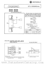 MC410 datasheet pdf Motorola