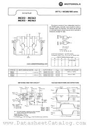 MC513 datasheet pdf Motorola