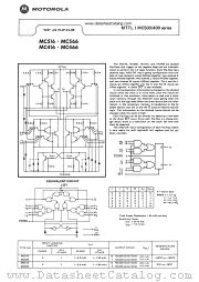 MC516 datasheet pdf Motorola