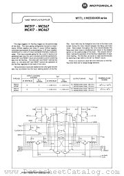 MC467 datasheet pdf Motorola