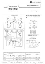 MC572 datasheet pdf Motorola