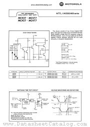 MC427 datasheet pdf Motorola