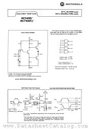 MC5400L datasheet pdf Motorola