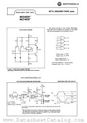 MC5402F datasheet pdf Motorola