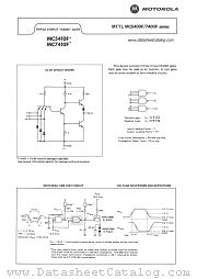 MC7410F datasheet pdf Motorola