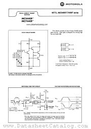 MC5440F datasheet pdf Motorola