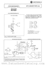MC5460F datasheet pdf Motorola