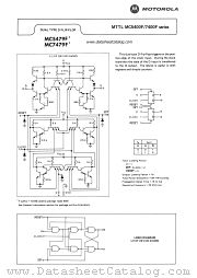 MC5479F datasheet pdf Motorola