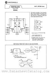 MC662 datasheet pdf Motorola