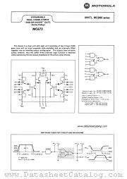 MC673 datasheet pdf Motorola