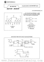 MC815P datasheet pdf Motorola