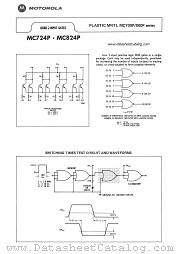 MC824P datasheet pdf Motorola