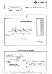 MC777P datasheet pdf Motorola