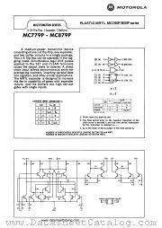 MC779P datasheet pdf Motorola