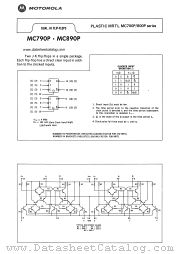 MC890P datasheet pdf Motorola