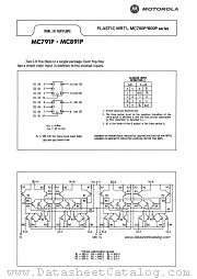 MC891P datasheet pdf Motorola