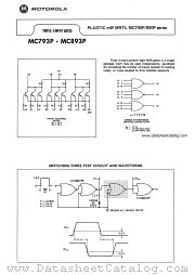 MC793P datasheet pdf Motorola