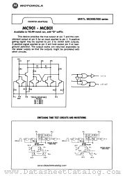 MC901G datasheet pdf Motorola