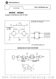 MC902G datasheet pdf Motorola