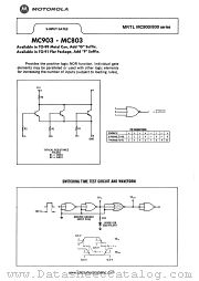 MC903F datasheet pdf Motorola